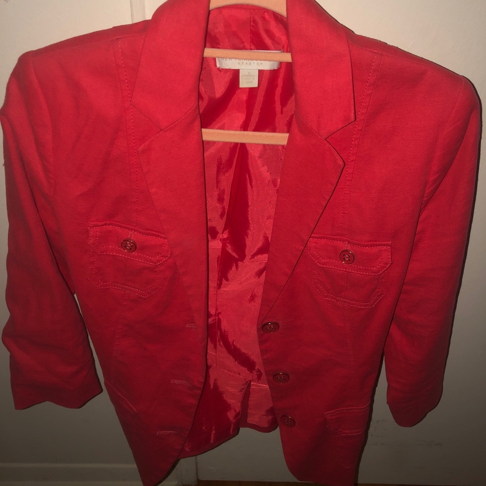 New York and company Orange blazer